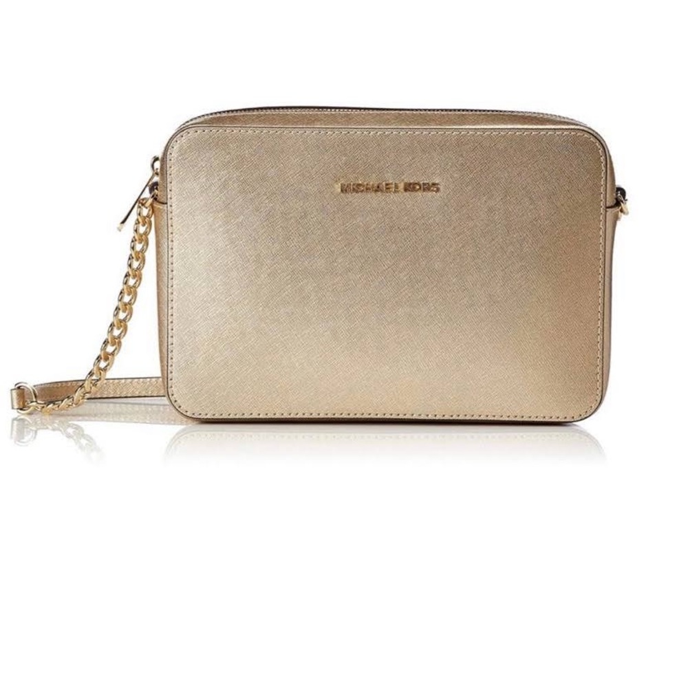 Gold Michael Kors crossbody purse!